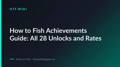 How to Fish Achievements Guide: All 28 Unlocks and Rates