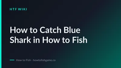 How to Catch Blue Shark in How to Fish